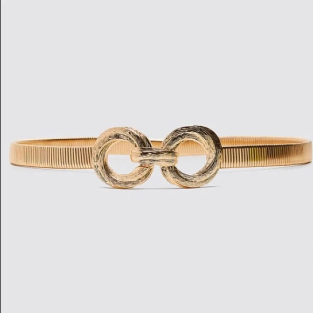 Zara metal stretch belt